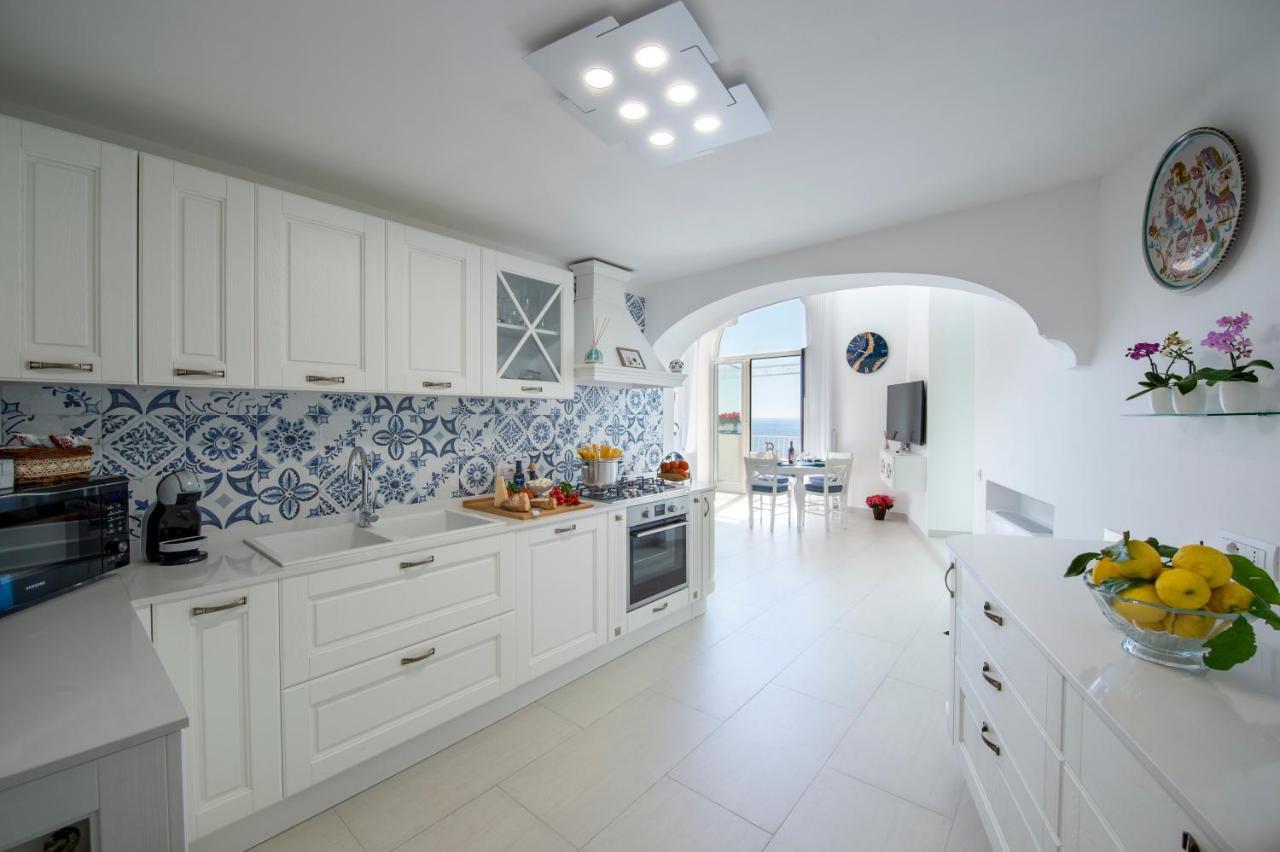 Casa Carmela Lägenhet Positano Exteriör bild