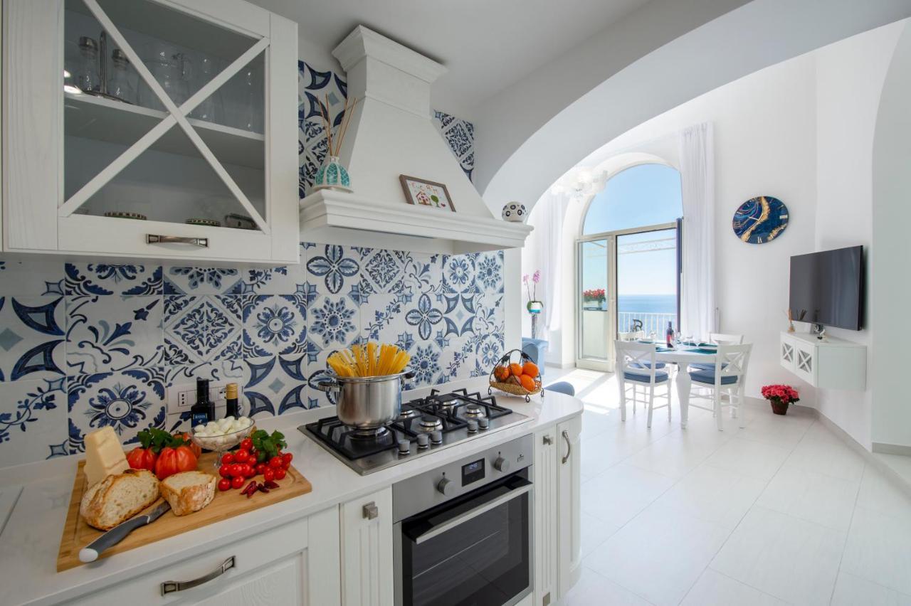 Casa Carmela Lägenhet Positano Exteriör bild