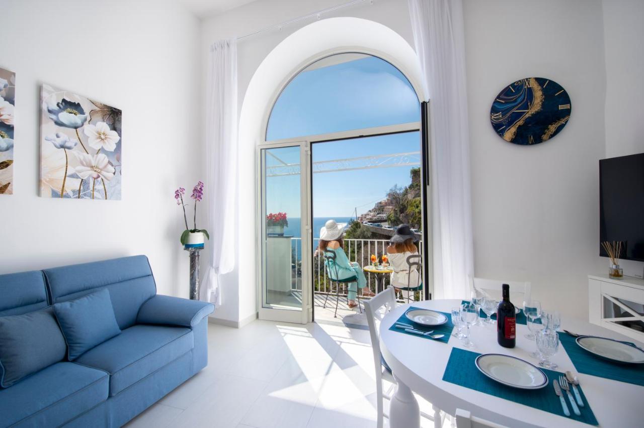 Casa Carmela Lägenhet Positano Exteriör bild