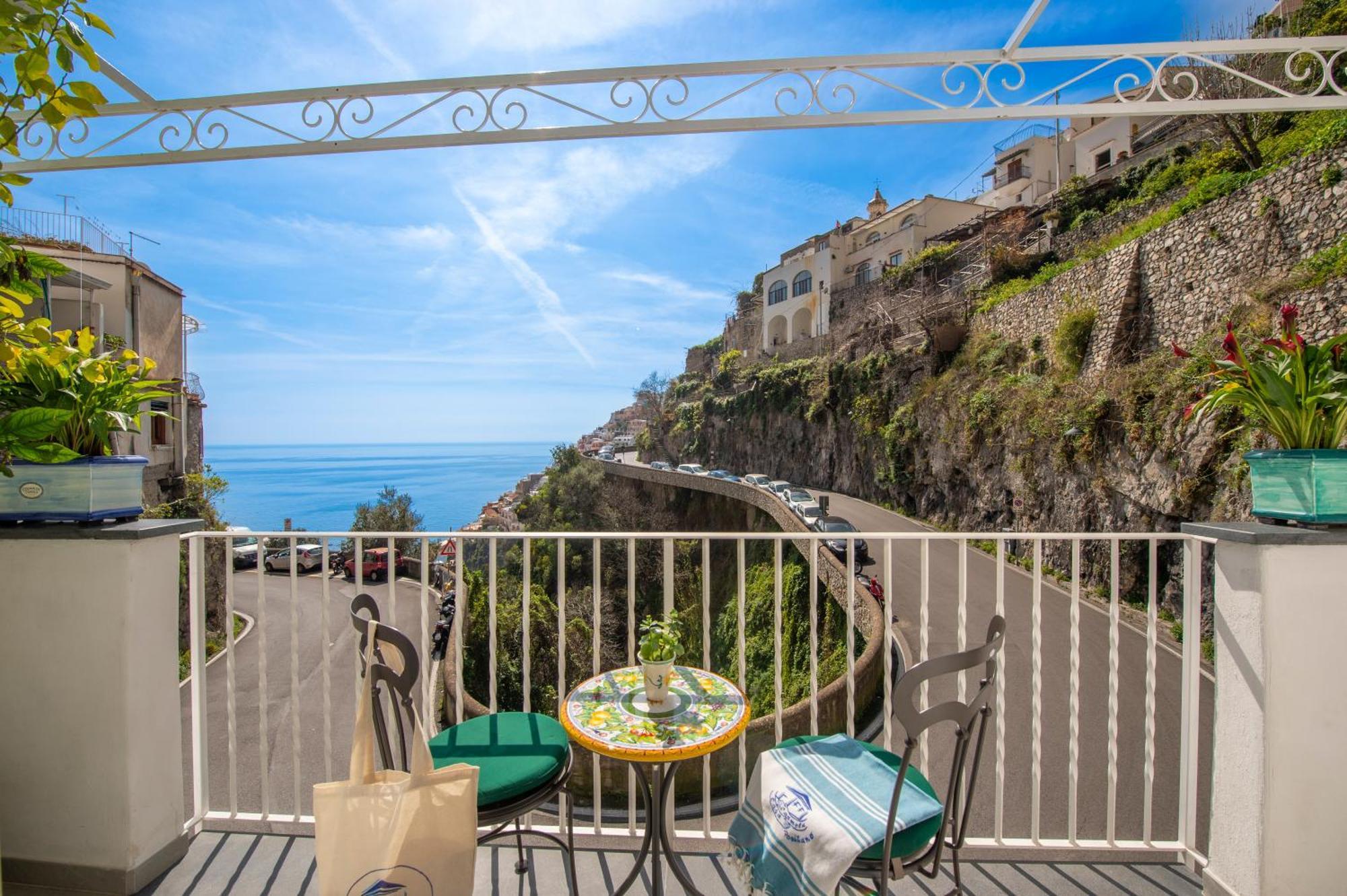 Casa Carmela Lägenhet Positano Exteriör bild