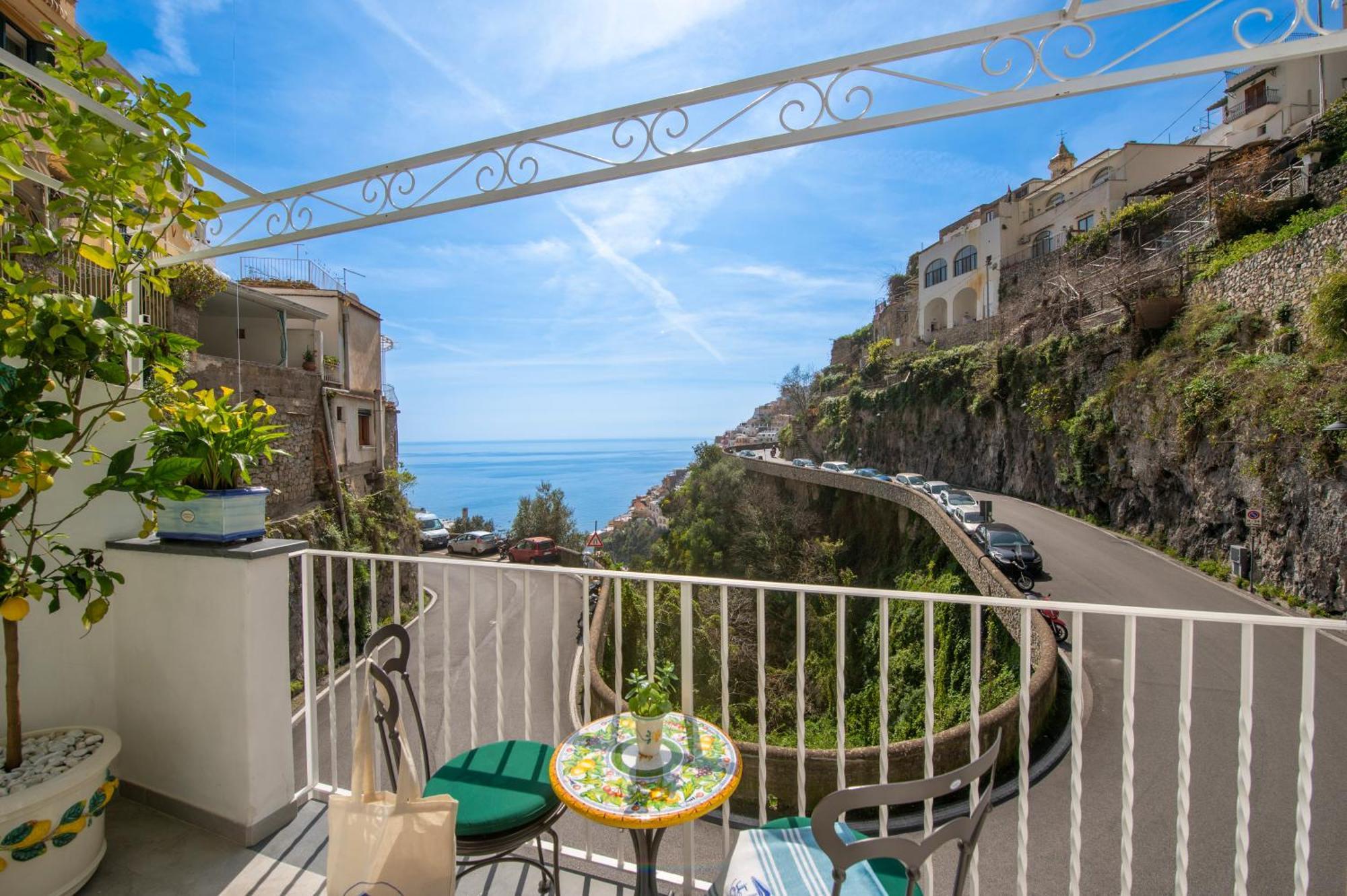 Casa Carmela Lägenhet Positano Exteriör bild
